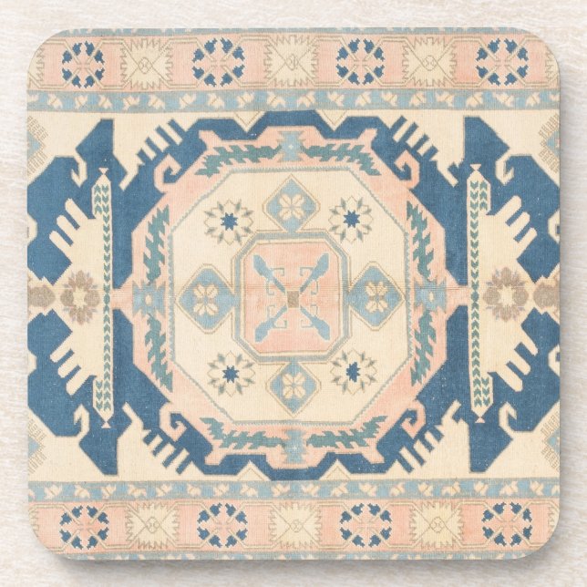 Beautiful Oriental Antique Kilim Rug  Coaster (Front)
