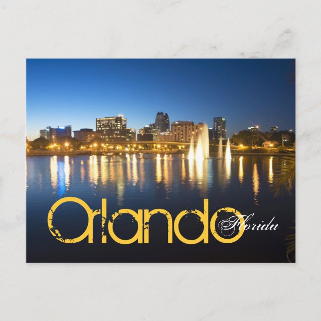 Beautiful Orlando, Florida Postcard (Front)