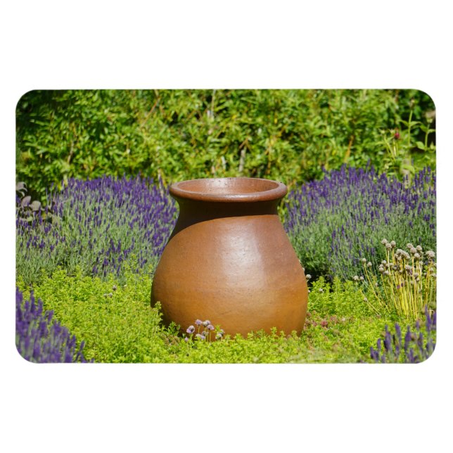 Beautiful Ornamental pot Magnet (Horizontal)