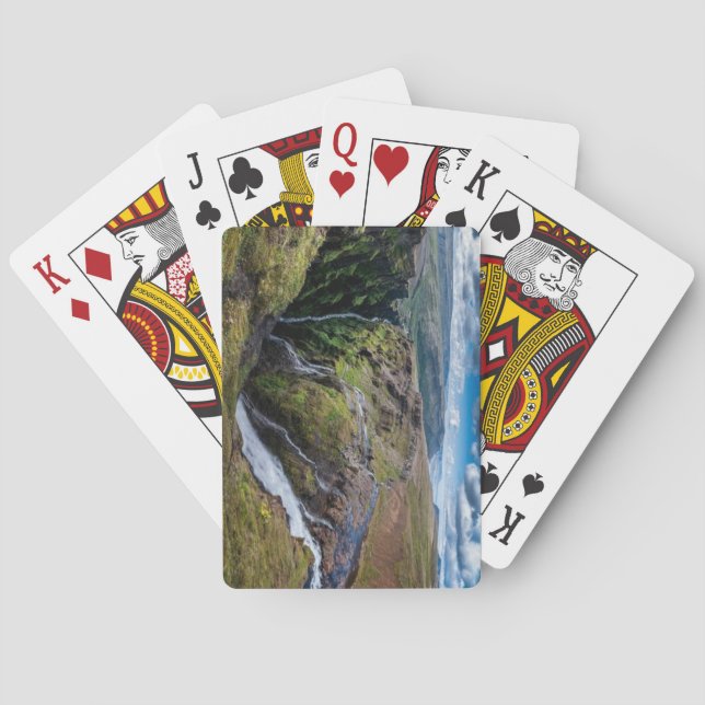 Beautiful Outdoor Scenery Deck of Playing Cards (Back)