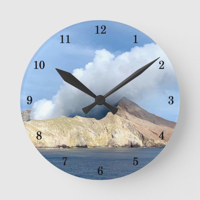 Beautiful Outdoor Scenery Wall Clock (Front)