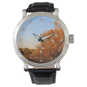 Beautiful Outdoor Scenery Wrist Watch