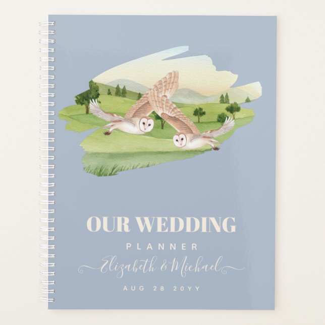 Beautiful OWLS Wedding Planner (Front)