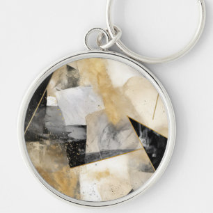 Beautiful painted background key ring