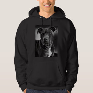 Beautiful Painting Of An American Pit Bull Terrier Hoodie