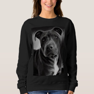 Beautiful Painting Of An American Pit Bull Terrier Sweatshirt