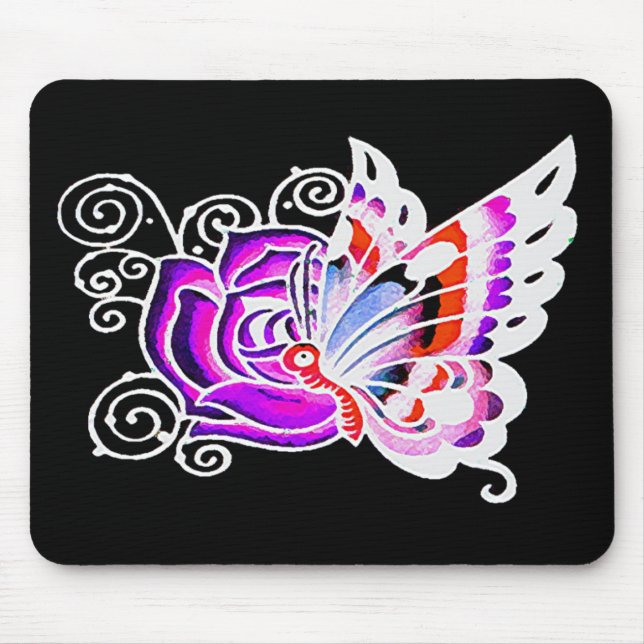 Beautiful pair mouse pad (Front)