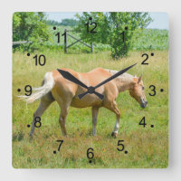 Beautiful Palomino Horse Countryside