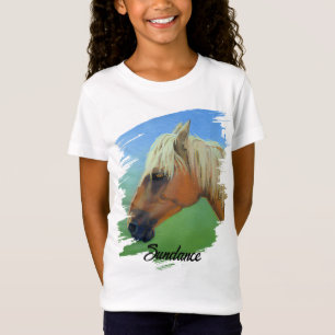 Beautiful Palomino Horse -Personalise for Your Pet T-Shirt