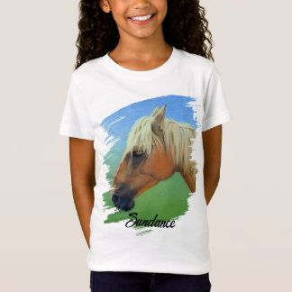 Beautiful Palomino Horse -Personalise for Your Pet T-Shirt