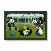 Beautiful Panda Scripture: Psalms 16:11