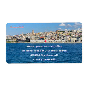 Beautiful panorama of Istanbul travel