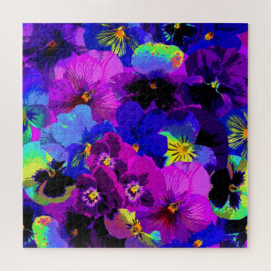 Beautiful Pansies - Beautiful Jigsaw Puzzle
