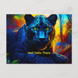 Beautiful Panther Postcard