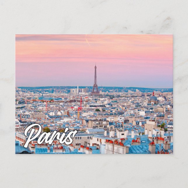 Beautiful Paris, France Postcard (Front)