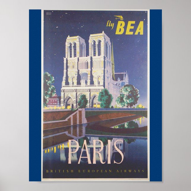 Beautiful Paris Poster (Front)