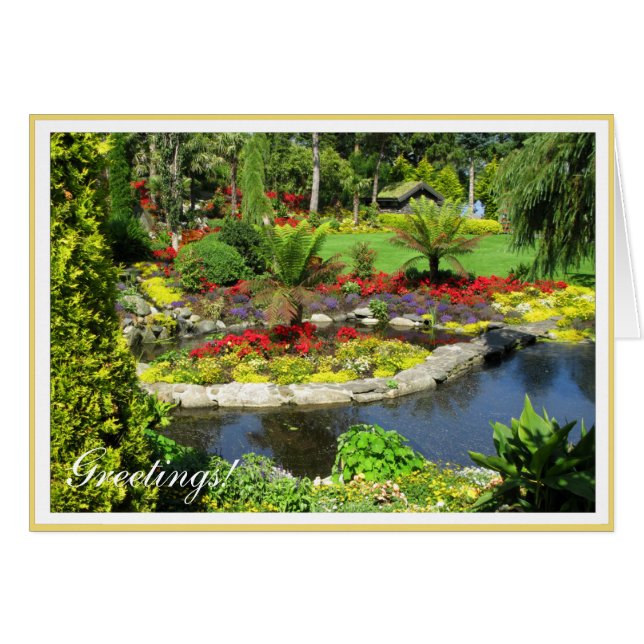 Beautiful Park Photo with adjustable Frame (Front Horizontal)