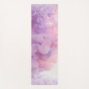 Beautiful Pastel Coloured Mandala Yoga Mat