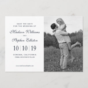 Beautiful Pastel Floral Watercolor - Save the Date