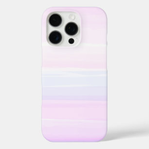 Beautiful Pastel Watercolor Stripes iPhone 16 Pro Case