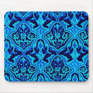 BEAUTIFUL PATTERN - Blue & Black Mouse Pad