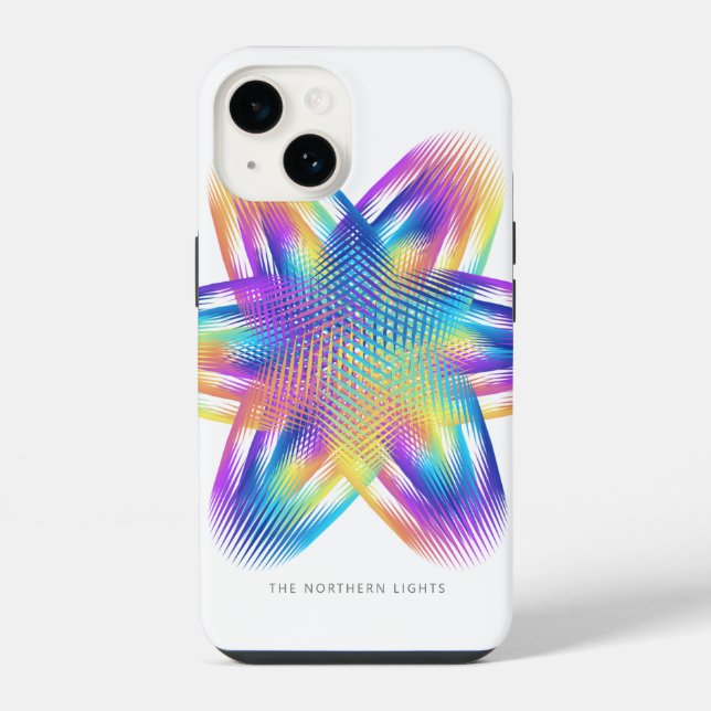 Beautiful pattern of titanium colours - iPhone case (Back)