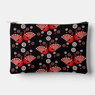 Beautiful Peacock Art  Accessory Pouch