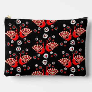 Beautiful Peacock Art  Accessory Pouch