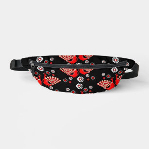 Beautiful Peacock Art  Bum Bags