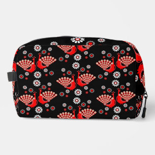 Beautiful Peacock Art Dopp Kit