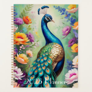 Beautiful Peacock Planner