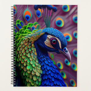 Beautiful Peacock Planner