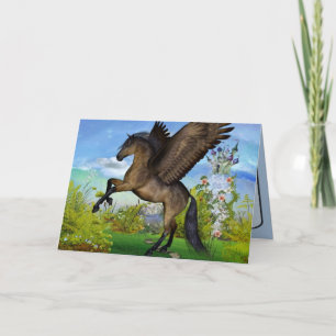 Beautiful Pegasus Greeting Card