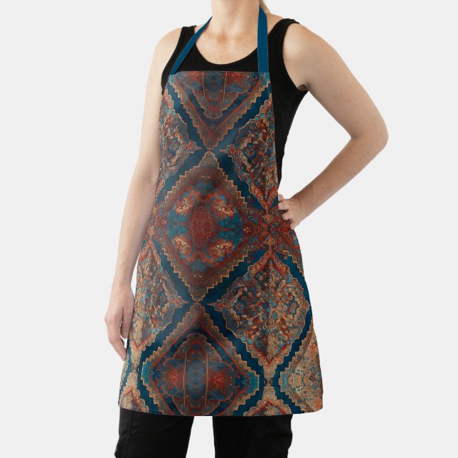 Beautiful Persian Old Pattern Modern Collection Apron (Insitu)