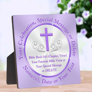 Beautiful Personalised, Christian Gifts for Mum Plaque
