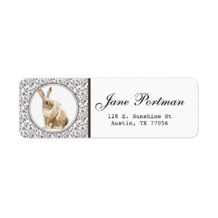 Beautiful Personalised Easter Rabbit