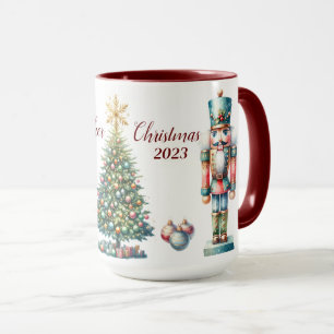 Beautiful Personalised Nutcracker Sublimation Mug