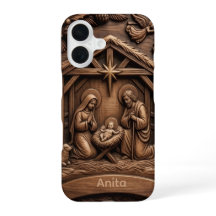 Beautiful phone case with Christmas pattern