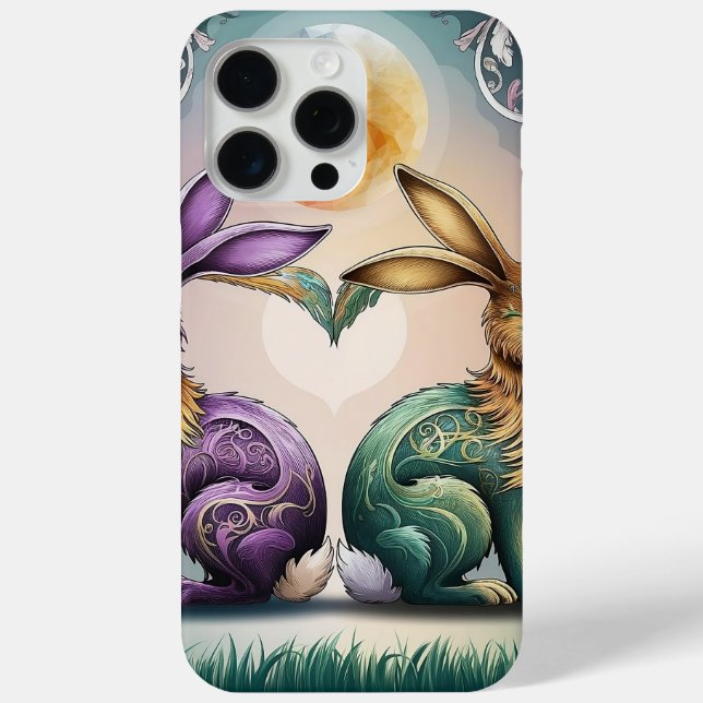 Beautiful phone cover,Colour full Rabbit iphone 15 Case-Mate iPhone Case (Back)