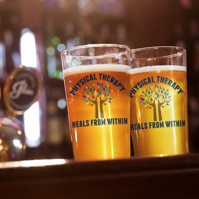 Beautiful Physical Therapy Inspirational Quote Glass (Creator Uploaded)