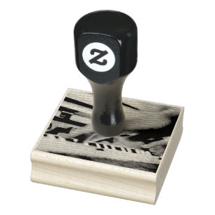 Beautiful Piano Artwork Rubber Stamp