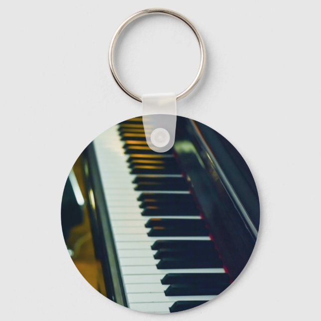 Beautiful Piano Key Ring (Front)