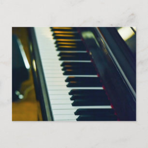 Beautiful Piano Postcard