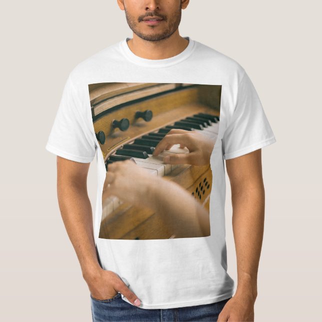 Beautiful Piano T-Shirt (Front)