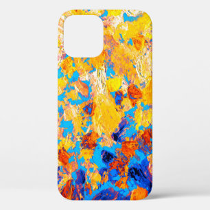 Beautiful pictorial handmade gouache dab etude ske iPhone 12 case
