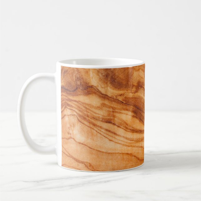 Beautiful piece of wood coffee mug (Left)
