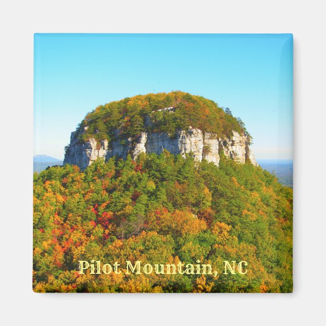 Beautiful Pilot Mountain State Park NC Magnet (Front)