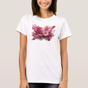 Beautiful Pink ABSTRACT ART Design T-Shirt