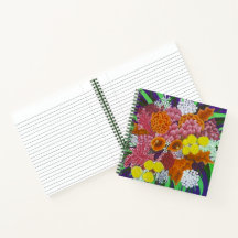 Beautiful Pink and Orange Flower Bouquet (Purple)