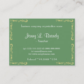 Beautiful pink art style azalea flowers business card